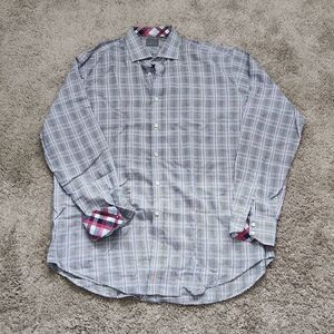 Thomas Dean check button up
